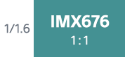 1/1.6 IMX676 1:1