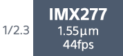 1/2.3 IMX277 1.55μm 44fps
