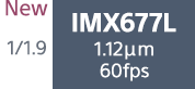1/1.9 IMX677L 1.12μm 60fps