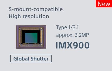 Global shutter image sensor IMX900