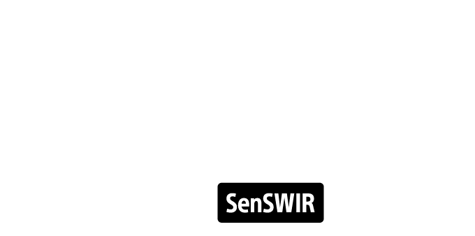 短波長赤外イメージセンサー技術SenSWIRのメインビジュアル